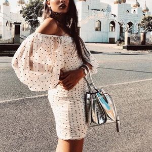 NEW Silver bucket bag Joseph and Stacey Oz bag